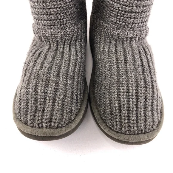 UGG Australia 'Classic Cardy' Tall Knit Winter Boots 7 - Picture 12 of 13